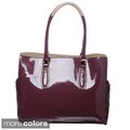 Mondani Sterling Patent Tote Bag