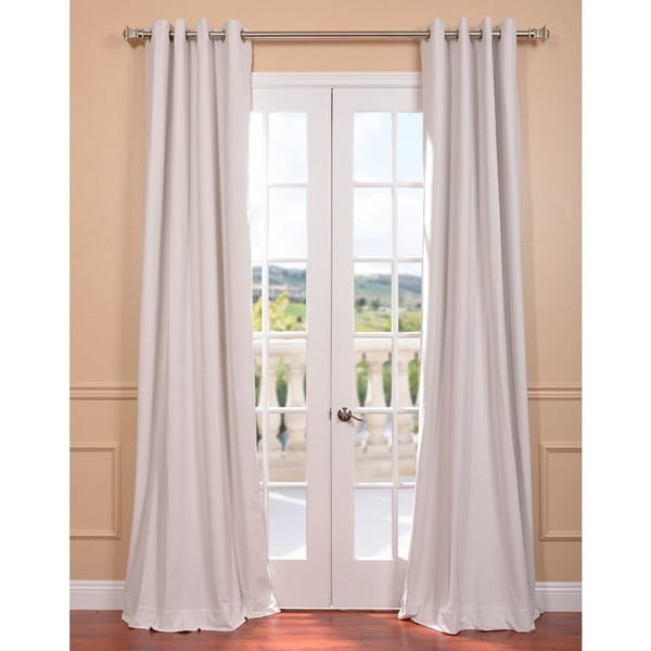 White Curtains With Grommets Mint Blackout Curtains