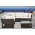 Majorca 6-piece Wicker Sectional