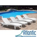 Mykonos White Loungers (Set of 4)