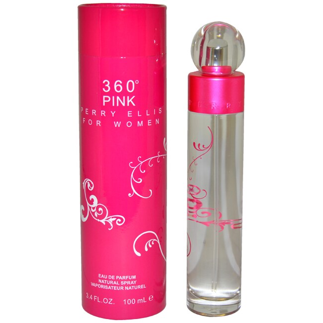 Perry Ellis 360 Pink Women's 3.4ounce Eau de Parfum Spray Overstock Shopping Big Discounts