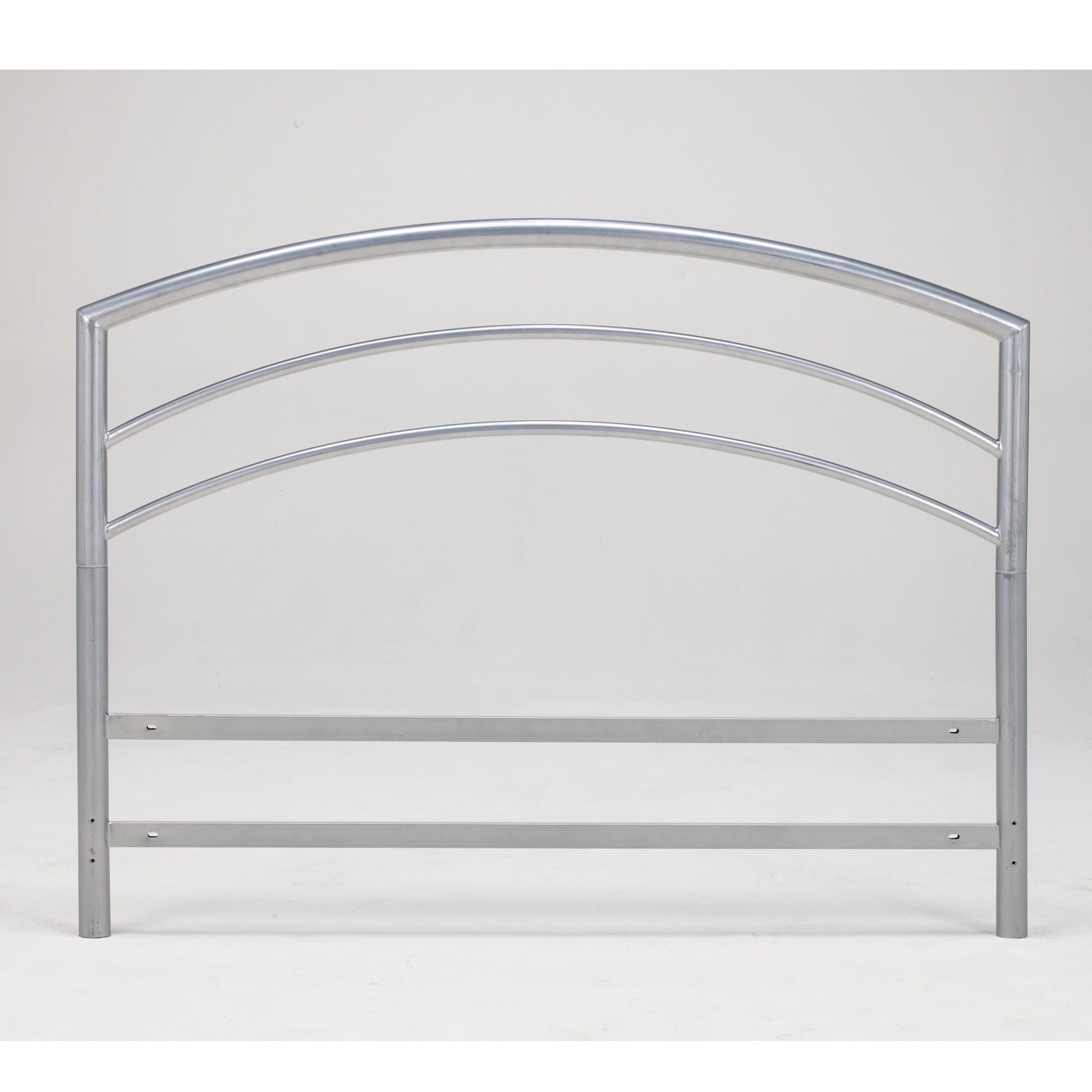 Arch Flex California King Size Silver Metal Headboard Furniture Bed