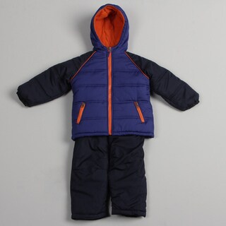 iXtreme Toddler Boy's Navy Puffer Snowsuit