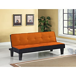 See Reviews Hamar Orange Adjustable Sofa