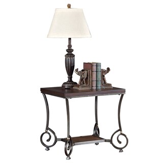 Acme Chocolate Finish End Table