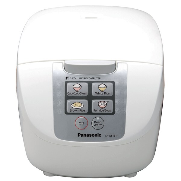 Panasonic Fuzzy Logic White 10-cup Rice Cooker
