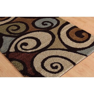Fabulous Multi Shag Rug (5'3 x 7'3)
