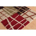 Classy Shag Multi Area Rug (7'10 x 9'10)