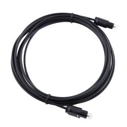 INSTEN 12-foot Black Digital Optical Audio TosLink Cable