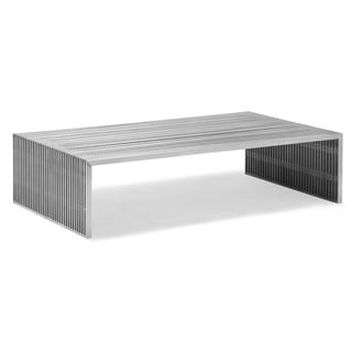 (^.^)/  Novel Long Stainless Steel Coffee Table
