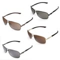 Hot Optix Large Men's Square Aviator Sunglasses