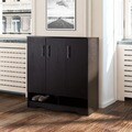 Enitial Lab Maxwell Black Seven-shelf Cabinet