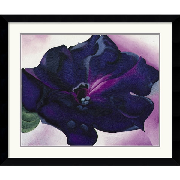 O'Keeffe 'Petunia, 1925' Framed Art Print 14325614 Overstock Shopping Top Rated Prints