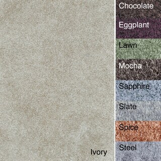 Hand-tufted Miles Ivory Shag Rug (7'9 x 9'9)