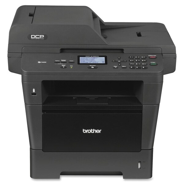 Brother DCP-8155DN Laser Multifunction Printer - Monochrome - Plain P