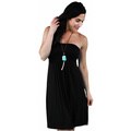 24/7 Comfort Apparel Women's Strapless Dress