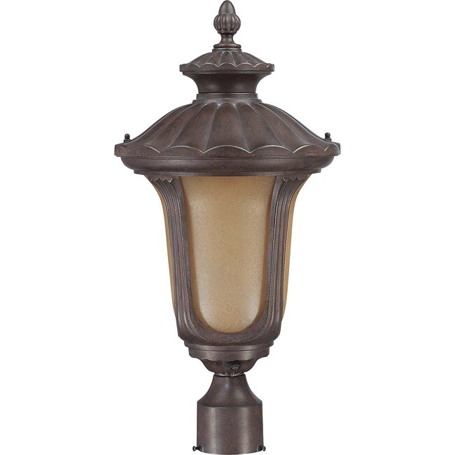 Beaumont 1 Light Fruitwood Post Lantern