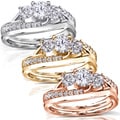 14k Gold 1ct TDW Diamond Bridal Rings Set (H-I, I1-I2)