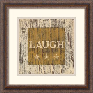 Warren Kimble 'Laugh' Framed Art Print