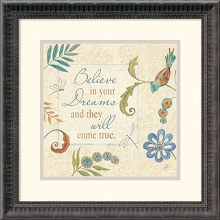 Daphne Brissonnet 'Pop Garden Quote II' Framed Art Print