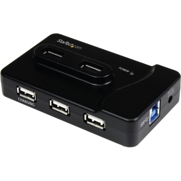 StarTech.com 6 Port USB 3.0 / USB 2.0 Combo Hub with 2A Charging Port