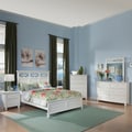 ETHAN HOME Piston Cottage White Queen-size 5-piece Bedroom Set