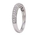 14k White Gold 1/2ct TDW Diamond Band (H-I, I1-I2)