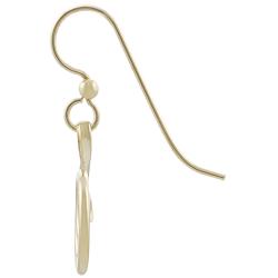 Goldfill Spiral Earrings