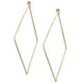Goldfill 41-mm Square Hoop Earrings