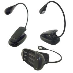 SKQUE Kindle Black LED Clip On Reading Light