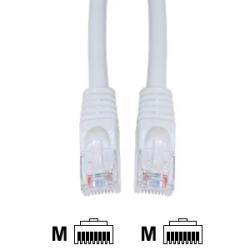 1-foot CAT 5E White Ethernet Cable (Pack of 5)