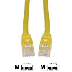 CAT 3-foot 6E Yellow Ethernet Cable (Pack of 5) 