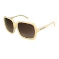 Metal Plaque Engravings index Burberry Women's BE4044 Square Sunglasses
