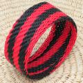 Telephone Wire Red and Black Bangle Bracelet (South Africa)