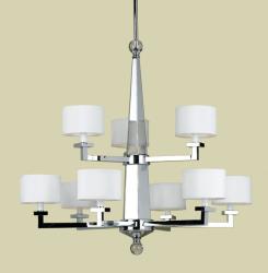 Chloe 9-light Chrome Chandelier