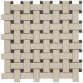 SomerTile 12x12 inch New York Basket Weave Unglazed Porcelain Tile (Pack of 10)