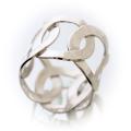 Sterling Silver Interlocking Circles Ring (Ecuador)