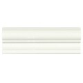 SomerTile 2x5 15/16-inch Travessa Blanco Ceramic Moldura Trim Tile (Pack of 8)