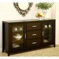 Enitial Lab Metropolitan Dining Buffet/TV Cabinet in Dark Espresso