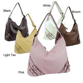 Dasein A-frame Belted Accent Hobo Bag