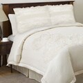 Lush Decor La Sposa Ivory 4-piece King/Cal King-size Comforter Set