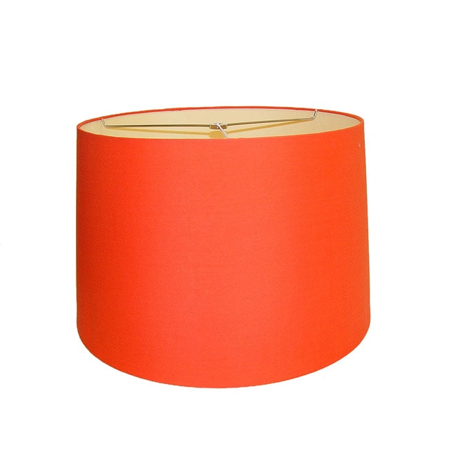 Orange Round Hardback Lamp Shade 14341760 Shopping Great Deals On Table Lamps