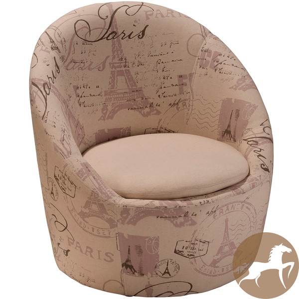 Christopher Knight Home Manuel Beige Printed Fabric Chair