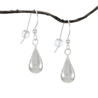 Jewelry by Dawn Round Teardrop Sterling Silver Earrings