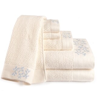 Eileen West Florentine Embroidered 6-piece Towel Set