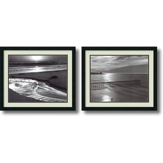 Ansel Adams 'Beach, 1966 Set' Framed Art Print