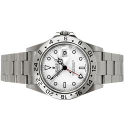 Pre-Owned Rolex Men's Explorer II Stainless Steel Watch