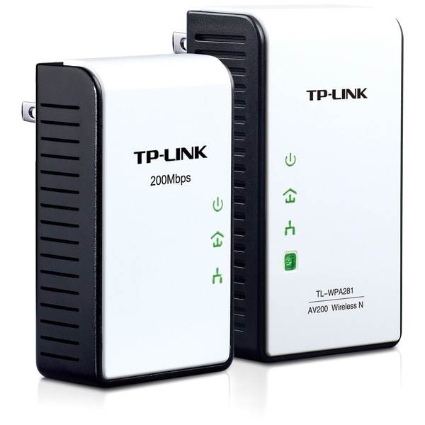 TP-LINK 300Mbps AV200 Wireless N Powerline Extender Starter Kit