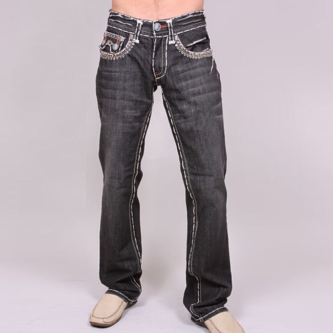 Laguna Beach Men's 'Hermosa Beach' Black Wash Jeans 14351322