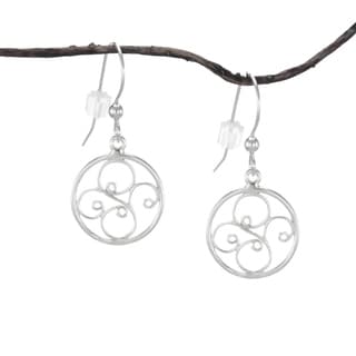 Jewelry by Dawn Round Filigree Sterling Silver Earrings